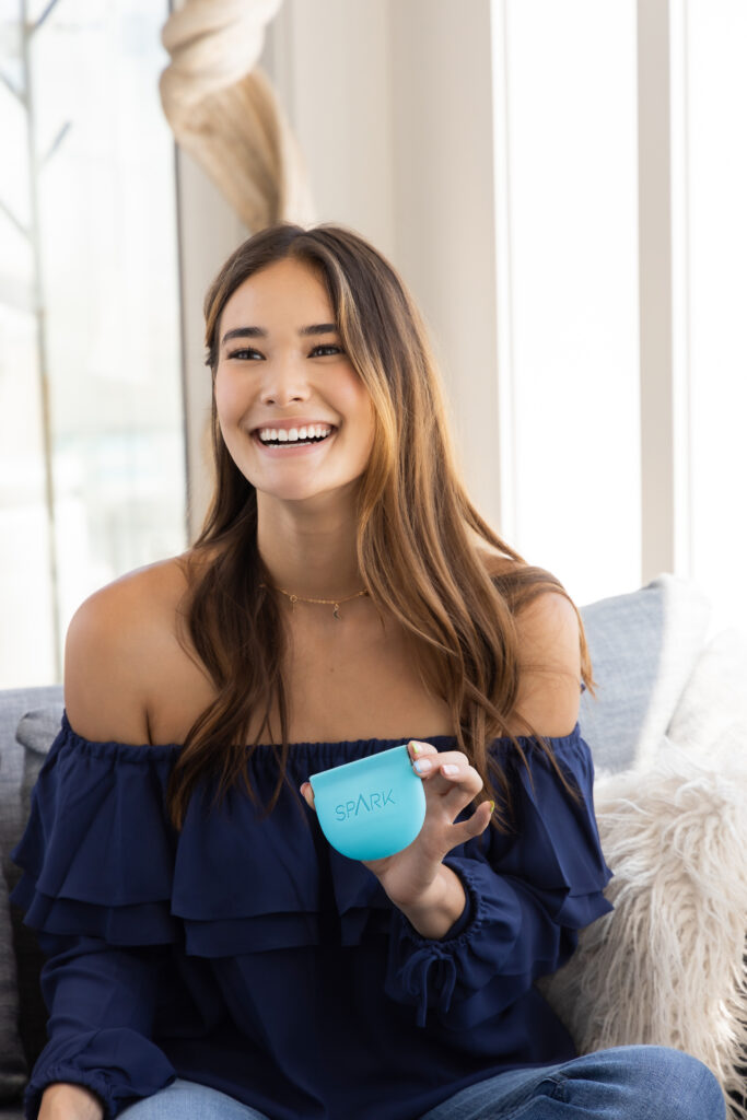 Spark aligner woman smile